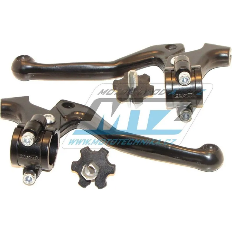 Akční Nabídka Sada páček brzdy i spojky, včetně objímek CEMOTO 30402