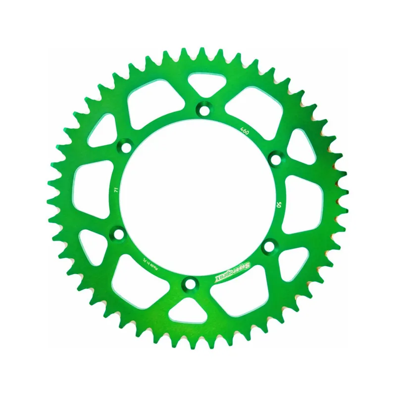 Hliníková řetězová rozeta SUPERSPROX RAL-460:50-GRN zelená 50 zubů, 520 Nakupujte Hned