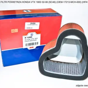 MIW [MEIWA] vzduchový filtr HONDA VTX 1800 02-08 (SC46) (OEM-17213-MCH-000) (HFA1926) Pouze Dnes
