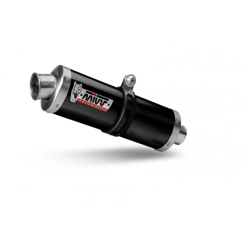 Koncovka výfuku MIVV OVAL Y.064.LX1B černá Ověřený