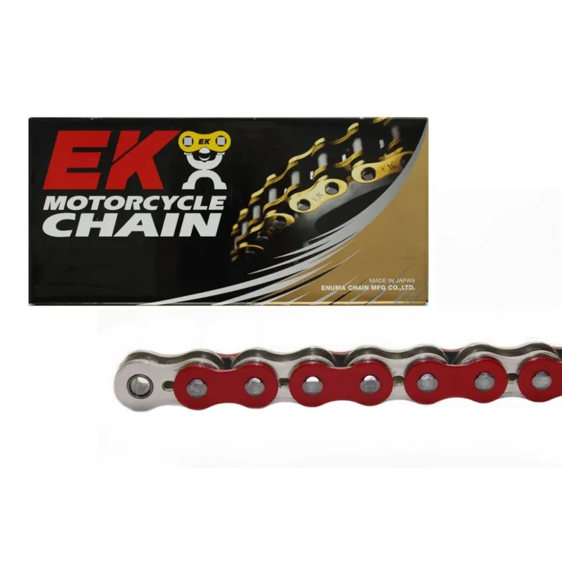 QX-kroužkový řetěz EK 520 SRX 120 L červená Odeslání Ihned