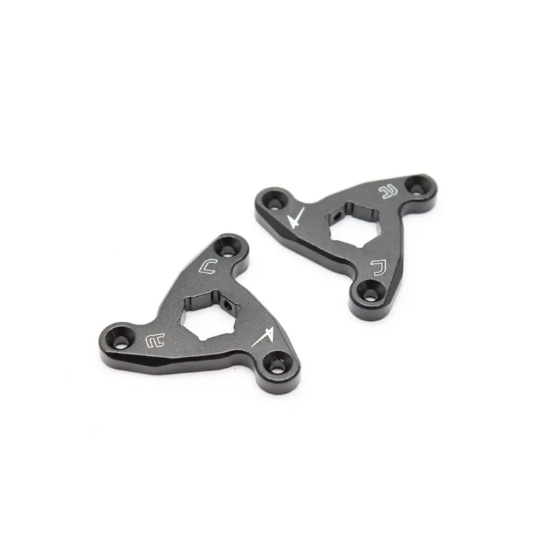 Hvězdicové ovládání předpětí pružin vidlice 4RACING GFS14 černá Garance Vrácení Peněz