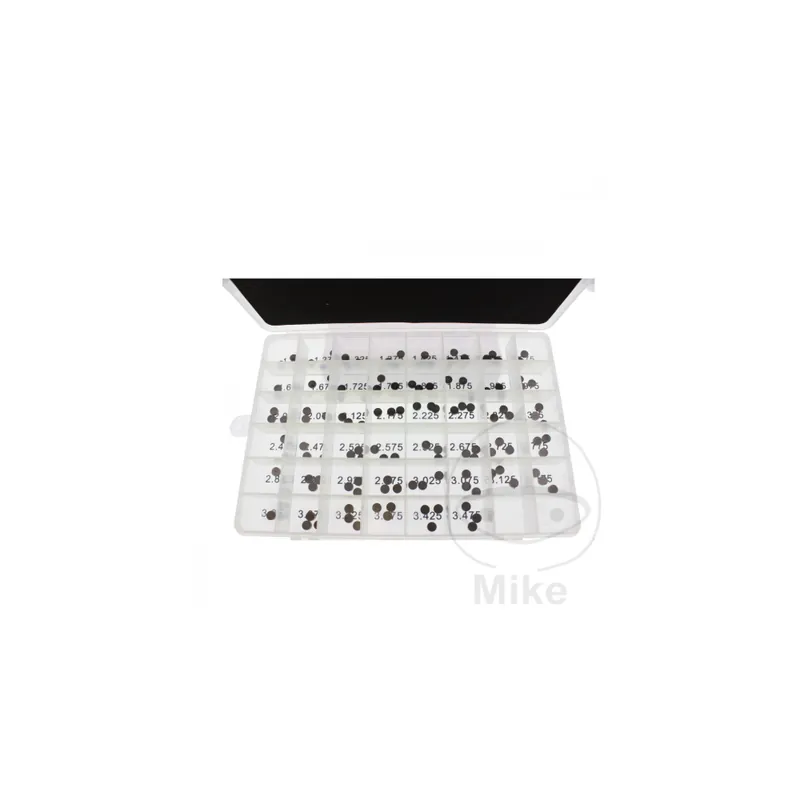 Originální Valve shim set PROX 7.5 mm 1.225 - 3.475