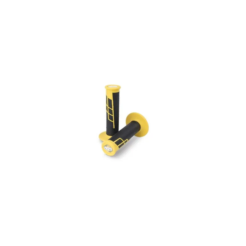 Clamp on grips 1/2 waffle yellow/black ProTaper 021664 Cenový Hit