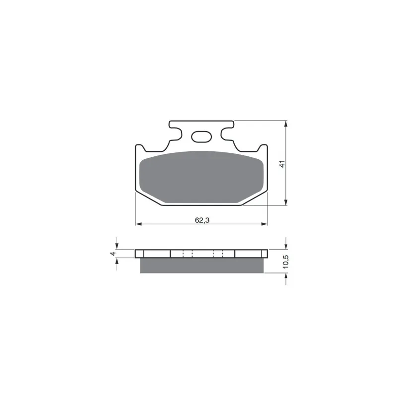 Must-Have Brzdové destičky GOLDFREN 100 K1