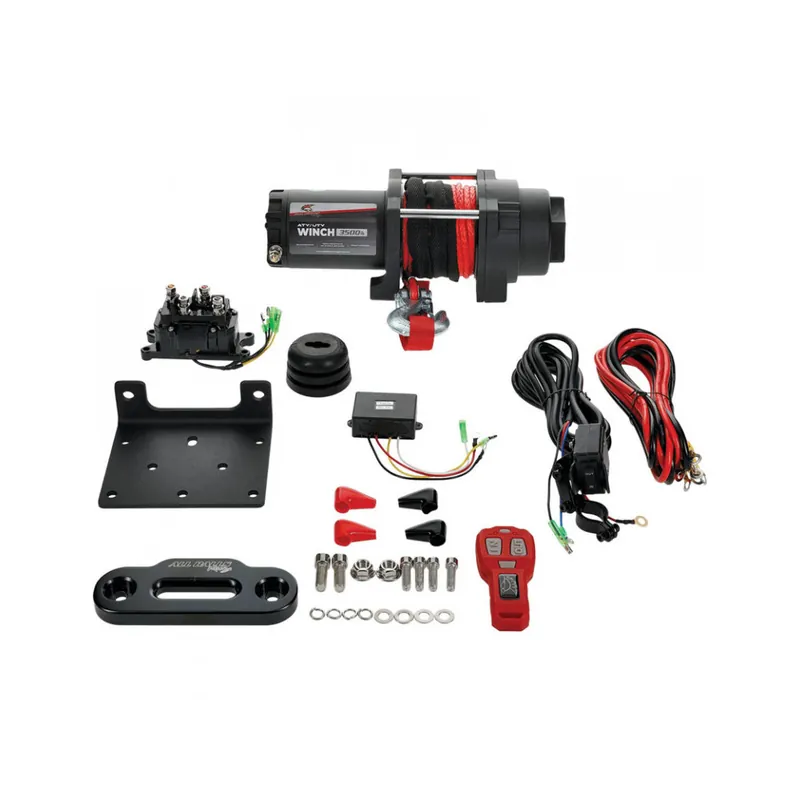 Winch All Balls Racing AB 3500LB 431-01024 4-Bolt syntetický Finální Výprodej