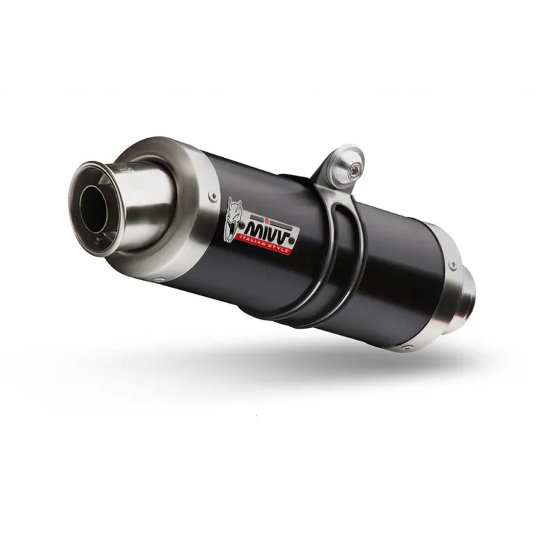 2 koncovky výfuku MIVV GP KT.001.LXB černá Speciální Cena