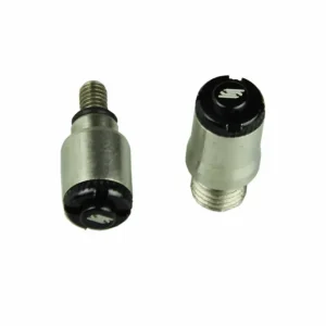 SCAR závodní odvzdušňovací prvky tlumičů nárazů vzduchových WP AERO (M8X1) (M4X0,7) barva černá Poslední Šance