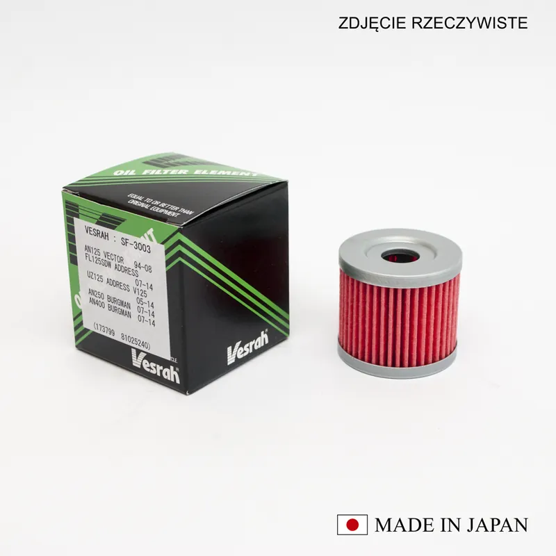 Sezónní Sleva VESRAH olejový filtr HF131/HF971 vyrobeno v Japonsku