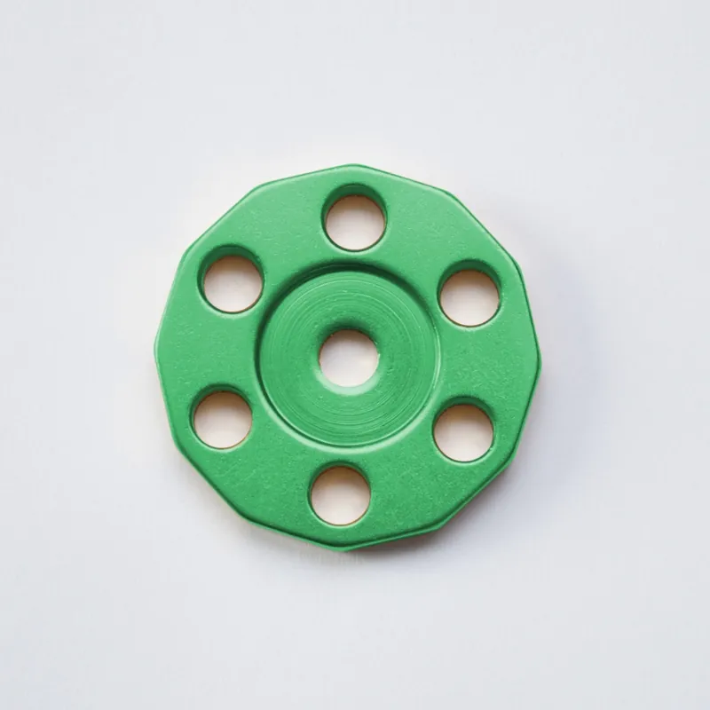 Akce ACCEL podložka upevňovacího šroubu palivové nádrže barva zelená -