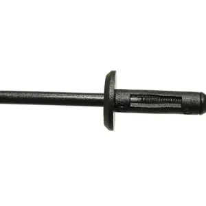 BRONCO plastové montážní hmoždinky (hloubka 25,8mm, tloušťka 2,8mm, šířka hlavy 12,5mm, celková délka 47,8mm) (10 kusů) Vysoce Kvalitní