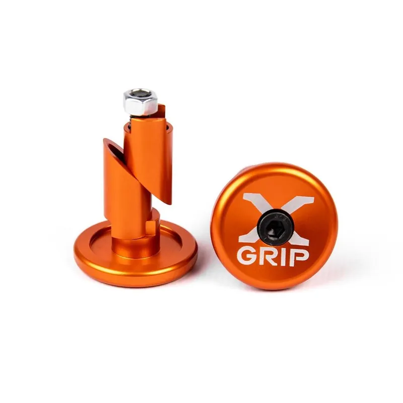 X-GRIP koncovky řidítek do otvoru O průměru 12-16,2mm barva oranžová Nejlepší Cena