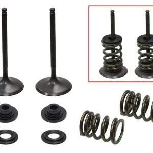 PSYCHIC sací ventily (komplet 2 kusy. ventilů s pružinami a podložkami) SUZUKI RMZ 450 05-06 ocel (MX-09536I) (36X4,98X82,5mm) Nejlepší Volba