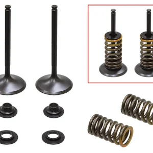 PSYCHIC sací ventily (komplet 2 kusy. ventilů s pružinami a podložkami) YAMAHA WRF 450 16-20, (WR 450 F) YZF 450 14-19, YZ 450FX 16-20 ocel (MX-09554I) (36,95X5,47X83,68mm Profesionální