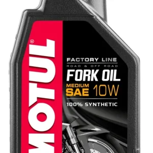 Autentický MOTUL olej do teleskopů / tlumičů / zavěšení FORK OIL FACTORY LINE 10W MEDIUM (syntetický) 1L