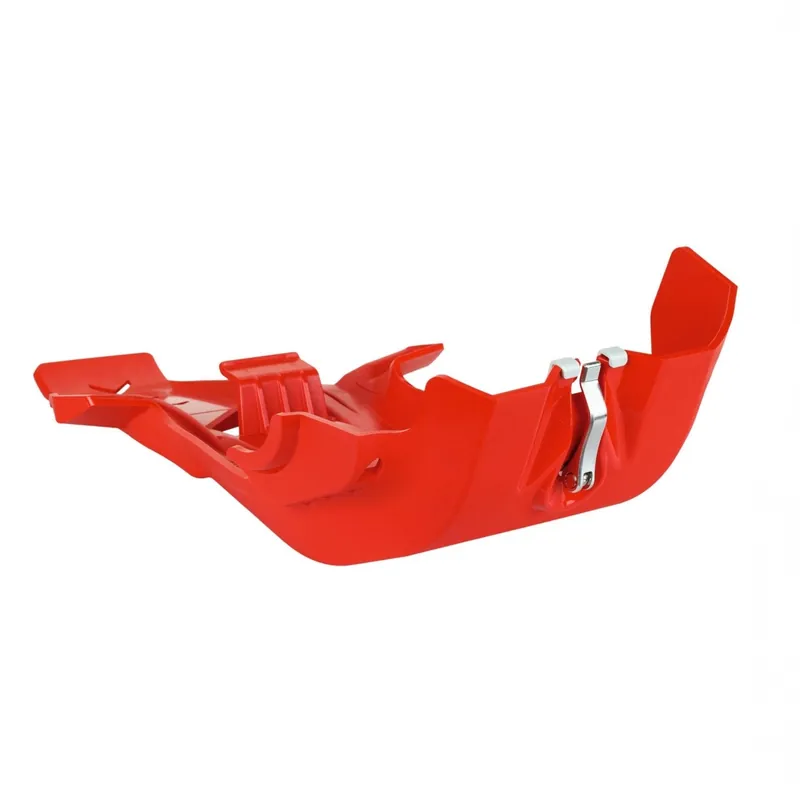 Koupit Online POLISPORT kryt motoru FORTRESS SKID PLATE HONDA CRF 250R 22-23; CRF 450R 21-23 barva červená