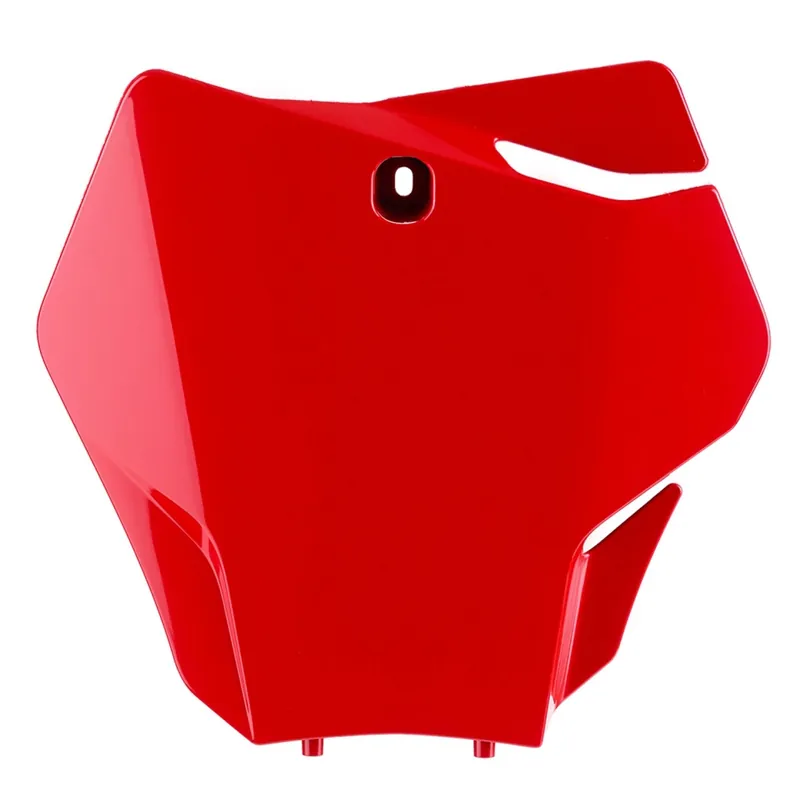 POLISPORT přední tabulka na startovací číslo GAS GAS MC 125 21-22; MC 250/450F 21-22; EX 250/350 22; EX-250/350/450F 22 barva (OEM) červená Must-Have