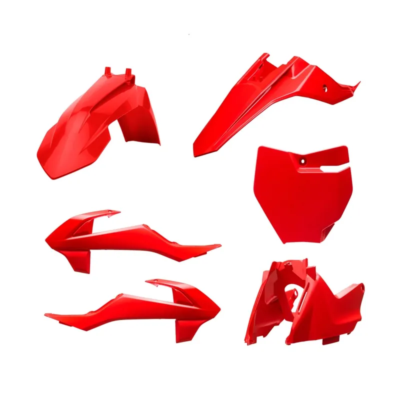 POLISPORT kompletní sada plastů GAS GAS MC 65 21-23 sada obsahuje kryt filtru vzduchu (AIRBOX) barva červená Přímo Od Výrobce