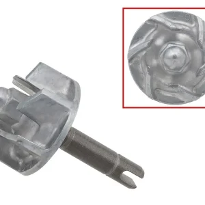 BRONCO hřídel a vrtulka vodního čerpadla YAMAHA YFM 660 GRIZZLY 02-08, YXR 660 RHINO 04-07 (5km-12450-10-00) Doprava Zdarma