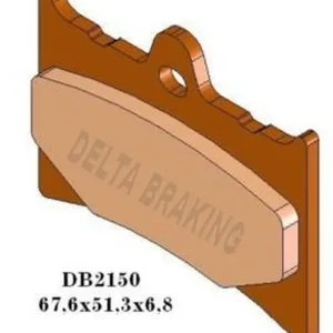 DELTA BRAKING brzdové destičky KH126 přední APRILIA AF1 125 88-91, RS 125 92-05, TUONO 125 03-04, KTM EXC/MX 125 87, GILERA CX 125 91-, MX1/MXR/SP01/SP02 125 89-, NORDWEST 350/500 94-96, MOTO GUZZI QUOTA 1000 Oblíbený