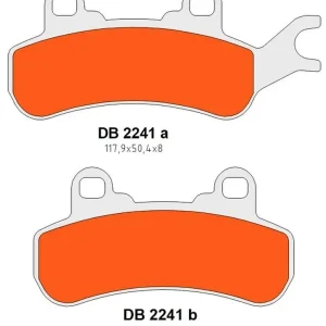 Přímo Od Výrobce DELTA BRAKING brzdové destičky KH682 zadní/levé přední CAN-AM DEFENDER/TRAXTER 800 16-21, MAVERIC 800/900 18-21, COMMANDER 1000 21-22