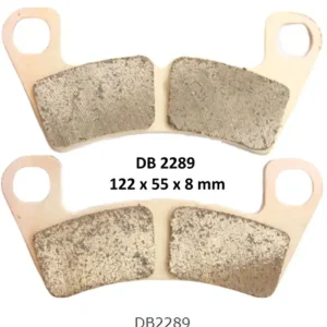 Super Cena DELTA BRAKING brzdové destičky KH740 přední ARCTIC CAT PROWLER 812 PRO 19-21, WILDCAT 1000 19-21, CUSHMAN HAULER DIESEL 19-20