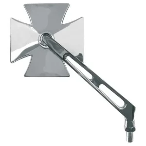 Novinka V PARTS (VICMA) pravé zrcátko, průměr závitu 10mm, levá strana/pravá strana, barva chromovaný (E160D)