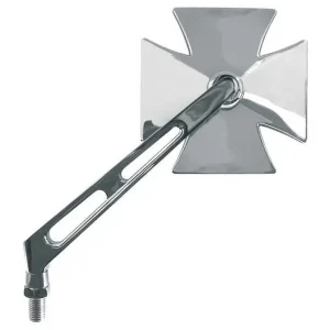 Finální Výprodej V PARTS (VICMA) levé zrcátko, průměr závitu 10mm, pravé, barva chromovaný (E160I)