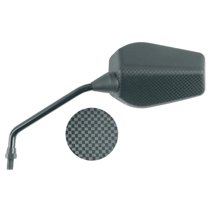 Koupit Online VICMA levé zrcátko, průměr závitu 10mm, pravé, barva karbonové DERBI GP1 50/250 2005-2007 (E295I)