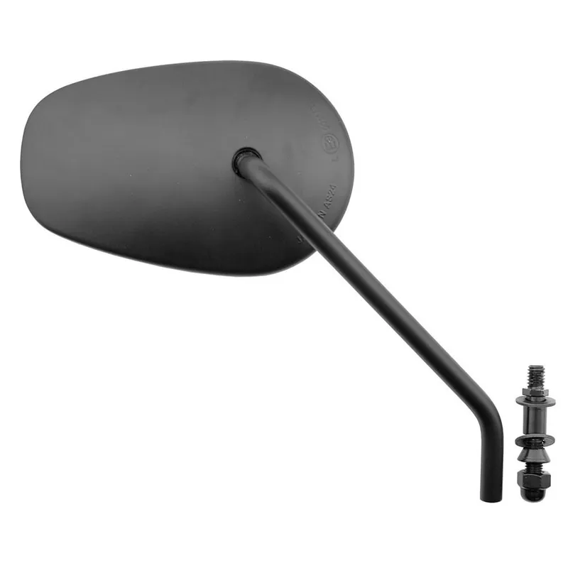 Pouze Dnes VICMA pravé zrcátko, průměr závitu 10mm, levý závit, barva černá HARLEY DAVIDSON FLEWY FLD, FLH, FLHpravý FLHR, FLHRC, FLHRCI, FLHRI, FLHRS, FLHRSE3 125-1803 1940-2016 (E947D)