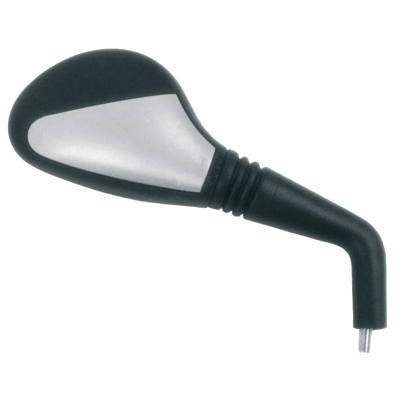 VICMA pravé zrcátko, průměr závitu 8mm, levý závit, barva černá/stříbrná MBK YQ, YAMAHA YQ 50/100 1997-2006 (EY468D) Finální Výprodej