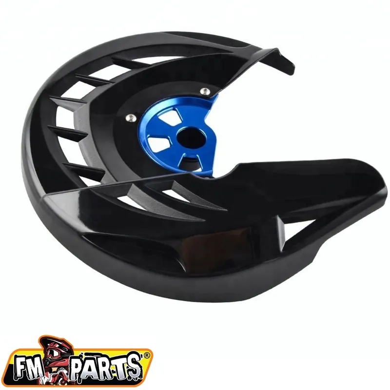FM-PARTS kryt brzdového kotouče přední KTM 15-24; HUSQVARNA 15-24 barva černo světle modrá Akce