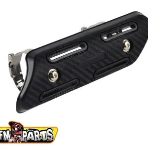 Exkluzivní FM-PARTS univerzální kryt výfukového potrubí 4T černá