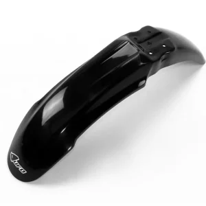 Originální UFO blatník přední KAWASAKI KX 125/250 03-08, KXF 250 04-08, KXF 450 06-08, KLX 450R 07-23 barva černá - nahrazuje KA03753001 a SU03930001