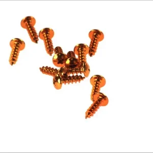 Doprava Zdarma V PARTS (VICMA) sada šroubů do kapotáže M6X22 (12 kusy) barva oranžová (RC620NO)