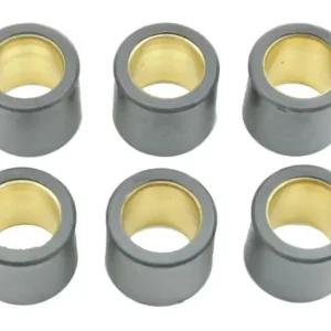 ATHENA závaží variátoru 6 kusů 19X17 mm 11,5 tloušťka APRILIA SR 125/150, DERBI BOULEVARD 125/150/200, GILERA DNA/RUNNER 125/180, typHOON 125, PIAGGIO FLY/HEXAGON/SKIPPER 125/150 Výprodej