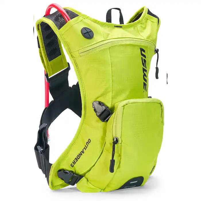 USWE CAMEL BAG OUTLANDER 3 CRAZY YELLOW barva žlutá fluorescenční MOTO/jízdní kolo objem 3L tekutina (3L+2L batoh) Vysoce Kvalitní