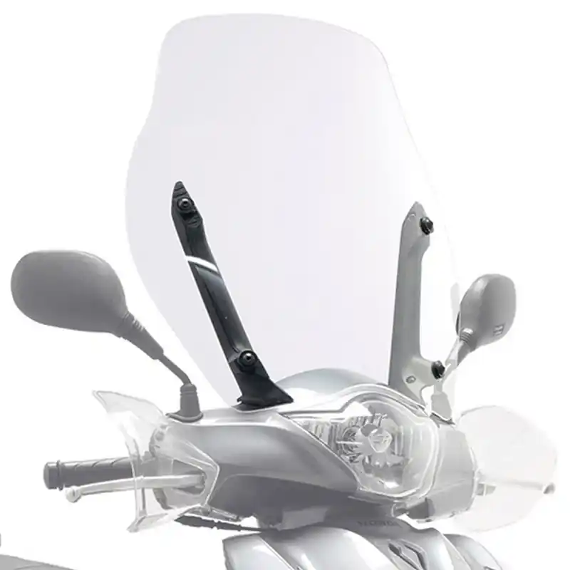 KAPPA plexi štít HONDA SH 125I/150I 12-16 (53 X 50cm) průhledný Luxusní