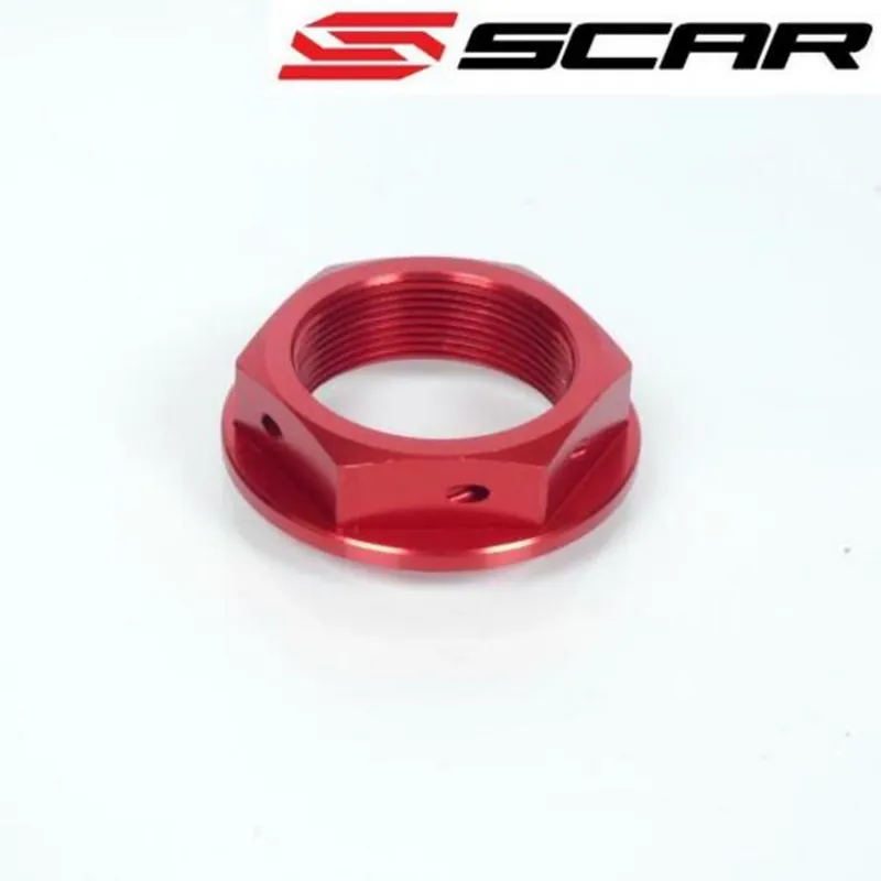 SCAR závodní horní koncovka zavěšení HONDA CRF barva červená Nakupujte Hned