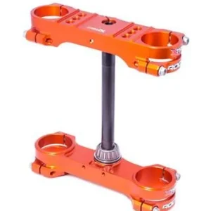 XTRIG vzpěry předního zavěšení ROCS TECH TRIPLE CLAMPS KTM SX 85 03-24 (OFFSET 14mm) barva oranžová Sleva