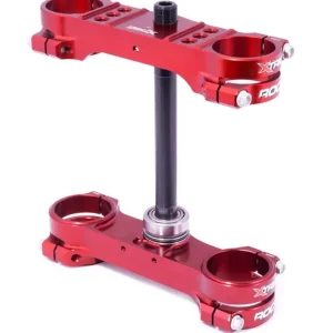 Novinka XTRIG vzpěry předního zavěšení ROCS TECH TRIPLE CLAMPS KTM SX 85 03-24; HUSQVARNA TC 85 14-24; GAS GAS MC 85 21-24 (OFFSET 14mm) barva X-TRIG BROWN