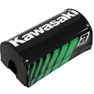 Vysoce Kvalitní BLACKBIRD kryt řídítka PRO TAPER (28mm) LOGO KAWASAKI barva černá zelená