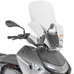 Omezená Nabídka KAPPA plexi štít BMW CE 04 22-25, (73 X 60 cm) průhledný - potřebné upevnění D5142KITK