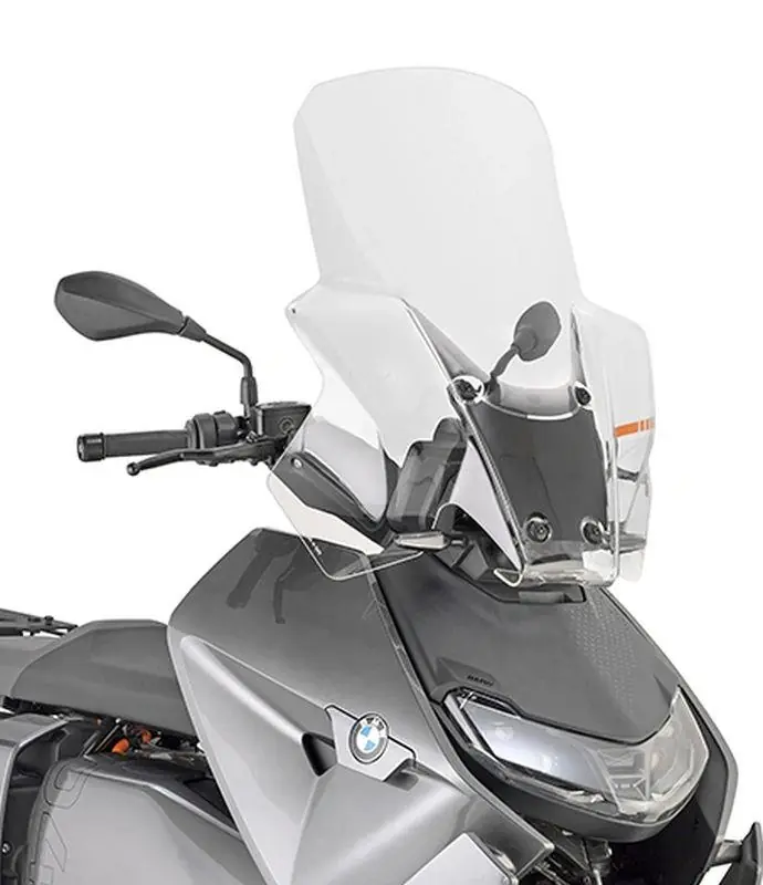 Omezená Nabídka KAPPA plexi štít BMW CE 04 22-25, (73 X 60 cm) průhledný - potřebné upevnění D5142KITK