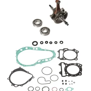 HOT RODS opravná sada spodní části motoru ARCTIC CAT 400 DVX 04-08, KAWASAKI KFX 400 03-06, SUZUKI LT-Z 400 03-08 (kliková hřídel, ložiska, těsnění, těsnění) Dokud Zásoby Vydrží