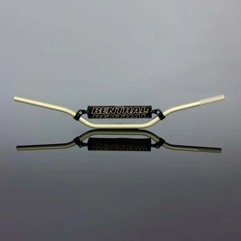 Ověřený RENTHAL řidítka 7/8 (22mm) MX HANDLEBAR HARD ANO RC PADDED barva HARD ANO s chráničem (LIMITED EDITION HARD ANO)