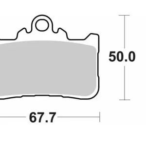 SBS brzdové destičky STREET PERFORMANCE (EXCEL) sintrované KH759 barva zlatá HONDA CB 500 F/X/R 22-, CBR 500 R 22-, CB 750 HORNET 23- přední Velkoobchod
