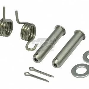 Aktuální M.C. sada montážní stupaček KAWASAKI KX250F/KXF 250 06-23, KX450F/ KXF 450 07-23 (svorky,kolíky,pružiny,bezpečnostní)