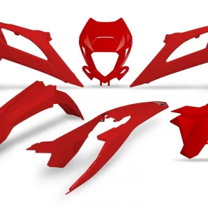 UFO kompletní sada plastů BETA RR 125 / 250 / 300 / 350 / 400 / 450 20-22 barva červená Speciální Cena