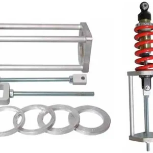 Aktuální BUZZETTI nářadí na stlačování pružin tlumičů s adaptéry 60mm / 66mm / 72mm / 75mm